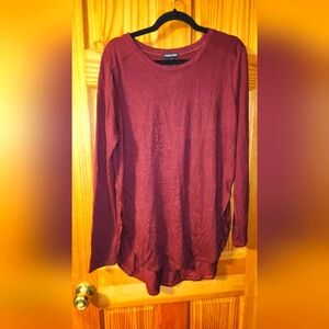 Mind Code Womens long sleeve shirt size L EUC